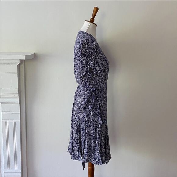Polo Ralph Lauren Dress 14 Wrap Boho Mini 14 Dress Classic Preppy Y2K Cottage - Picture 10 of 16